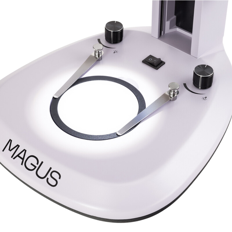 MAGUS Microscópio stéreo 7B 6.7x-45x bino Greenough 3W LED