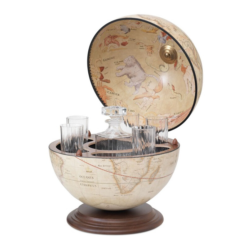 Globo Bar Giove Old White 40cm