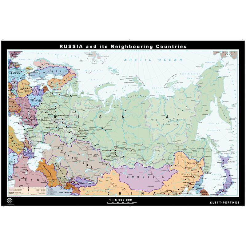 Mapa da Russia